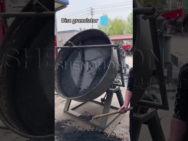 Μεγάλης χωρητικότητας δισκοδοντήρας χαμηλής συντήρησης για ομοιόμορφα σφαιρικά πελέτα λιπασμάτων