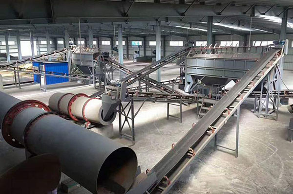 Η γραμμή παραγωγής σύνθετων λιπασμάτων υψηλής αντοχής σε κόκκους για την παραγωγή σφαιρίων λιπασμάτων NPK