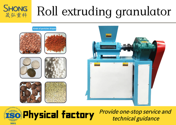 Προσαρμοσμένο 186 * 300mm Roller Size Roller Press Granulator για την παραγωγή λιπασμάτων σας
