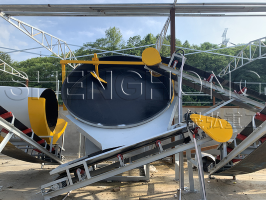 Γραμμή Παραγωγής Οργανικού Λιπάσματος για Κοπριά Αγελάδων 3000-5000t Ετησίως