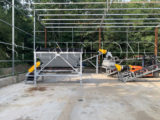 Γραμμή Παραγωγής Κοκκώδους Οργανικού Λιπάσματος από Κοπριά Χοίρων