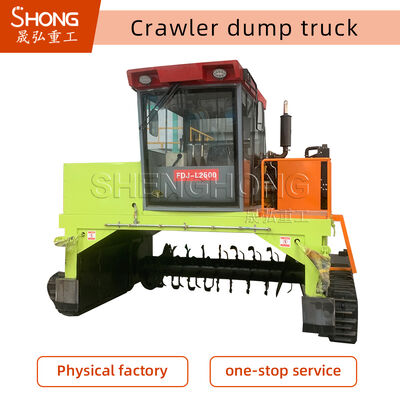 Εξοπλισμός λιπασμάτων ζύμωσης 3100KG με διάμετρο 3500*2650*2800mm και κινητήρα ανύψωσης 54-80kw για αποτελεσματική λιπασμό