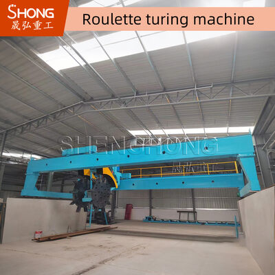 Αναστροφέας Κομπόστ Τύπου Τροχού - Βαθύ Σωρό 1,6m, Πλάτος 12m, Υψηλής Απόδοσης