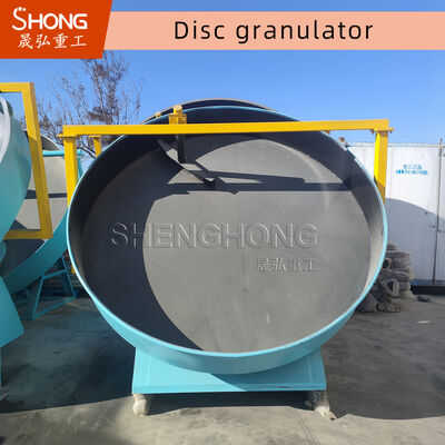 Επαγγελματικός δίσκος-πελετιστήρας για οργανικά λιπάσματα 1-8 TPH