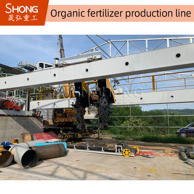 Οργανική κοκκιοποίηση λιπάσματος πουλερικών γραμμών παραγωγής λιπάσματος χάλυβα άνθρακα