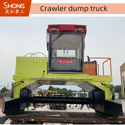236HP Ατσάλι άνθρακα Μεγάλη χωρητικότητα Compost Turner για την παραγωγή οργανικών λιπασμάτων