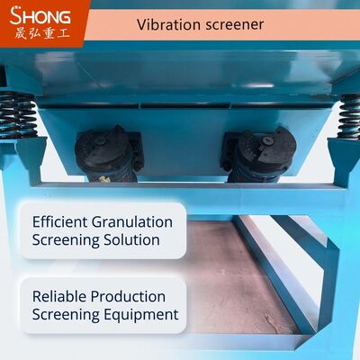 1000 Tph 380v Δονούμενη Οθόνη για Κοκκοποίηση και Κοσκίνισμα Οργανικών Λιπασμάτων