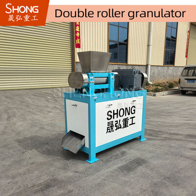 22KW Double Roller Granulator από ανθρακούχο χάλυβα για παραγωγή λιπάσματος NPK με χωρητικότητα 1-4 τόνους/ώρα