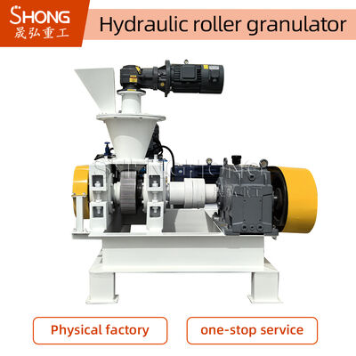 Μεγάλη χωρητικότητα 1-20t/h Διπλό άξονα υδραυλική λιπαστική μηχανή για τη βρυκετοποίηση ζωικής κοπριάς κοτόπουλου με μέγεθος κόκκων 3-6mm