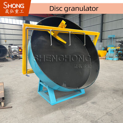 Μηχανή κόκκωσης λιπασμάτων 380V από ανθρακικό χάλυβα με ποσοστό κόκκωσης 93% για αποτελεσματική κόκκωση πάνας