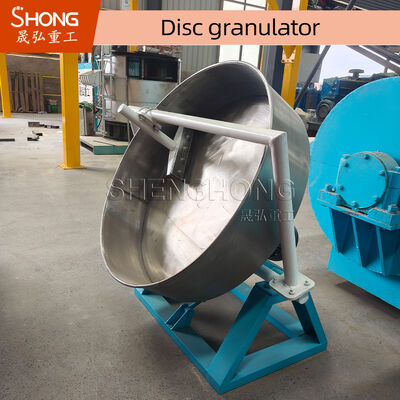 Μηχανή κοκκοποιητή λιπασμάτων από ανθρακούχο χάλυβα υγρού τύπου για κοκκοποιητής δίσκου οργανικού λιπάσματος 2-6 mm