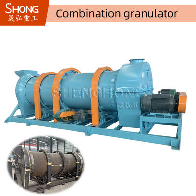 Αυτοματοποιημένη μηχανή σφραγίδων κοπριάς με χωρητικότητα 5-15 τ/ώρα και εξοικονόμηση ενέργειας για την παραγωγή βιολογικών λιπασμάτων