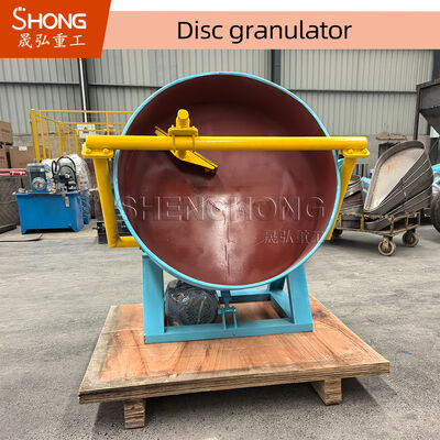 6t/H Granulador de Discos para Gránulos en Forma de Bola con Inclinación de Disco Ajustable