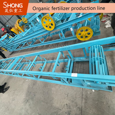 Φασόλια αποβλήτα λιπάσματα Granule Machine Οργανικά λιπάσματα γραμμή παραγωγής 380V Κάτω από 10% υγρασία 1-20 χιλιάδες τόνοι ετησίως